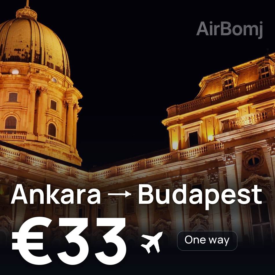 Biglietto aereo: Ankara — Buda, €33