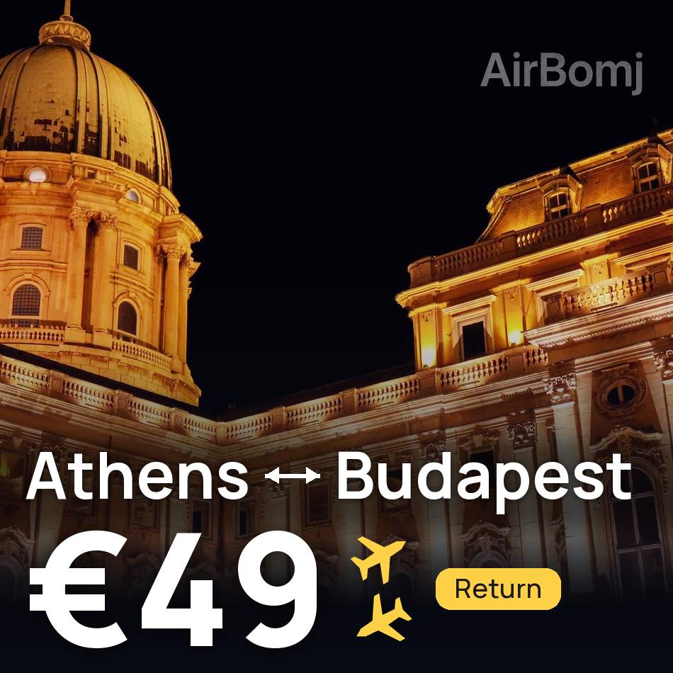 Billet d'avion : Athènes — Buda, €49