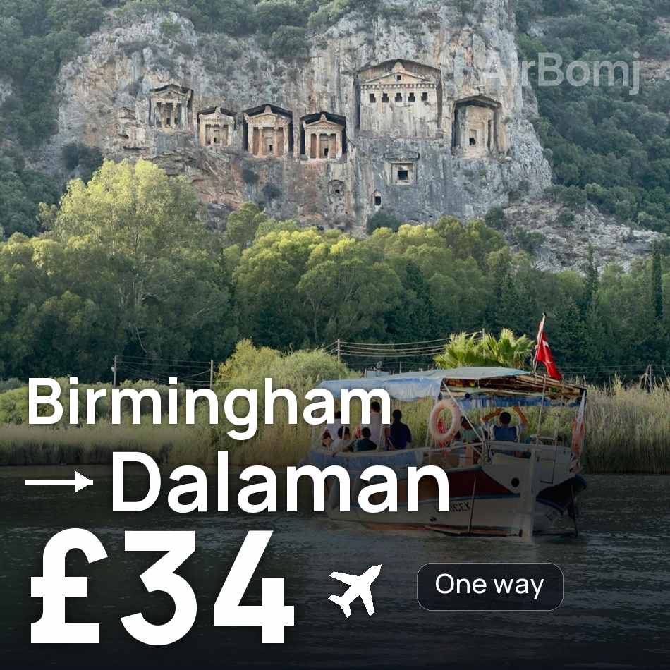 Bilet de avion: Birmingham — Dalaman, £34