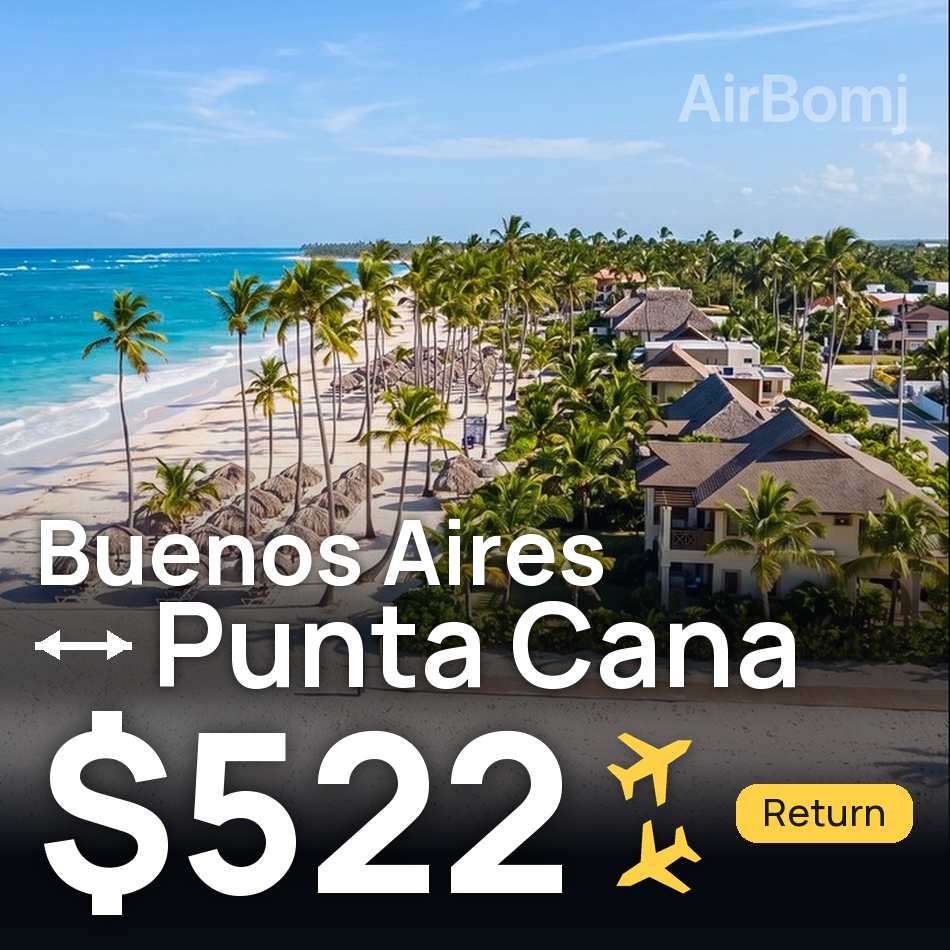 Biglietto aereo: Buenos Aires — Punta Cana, $522