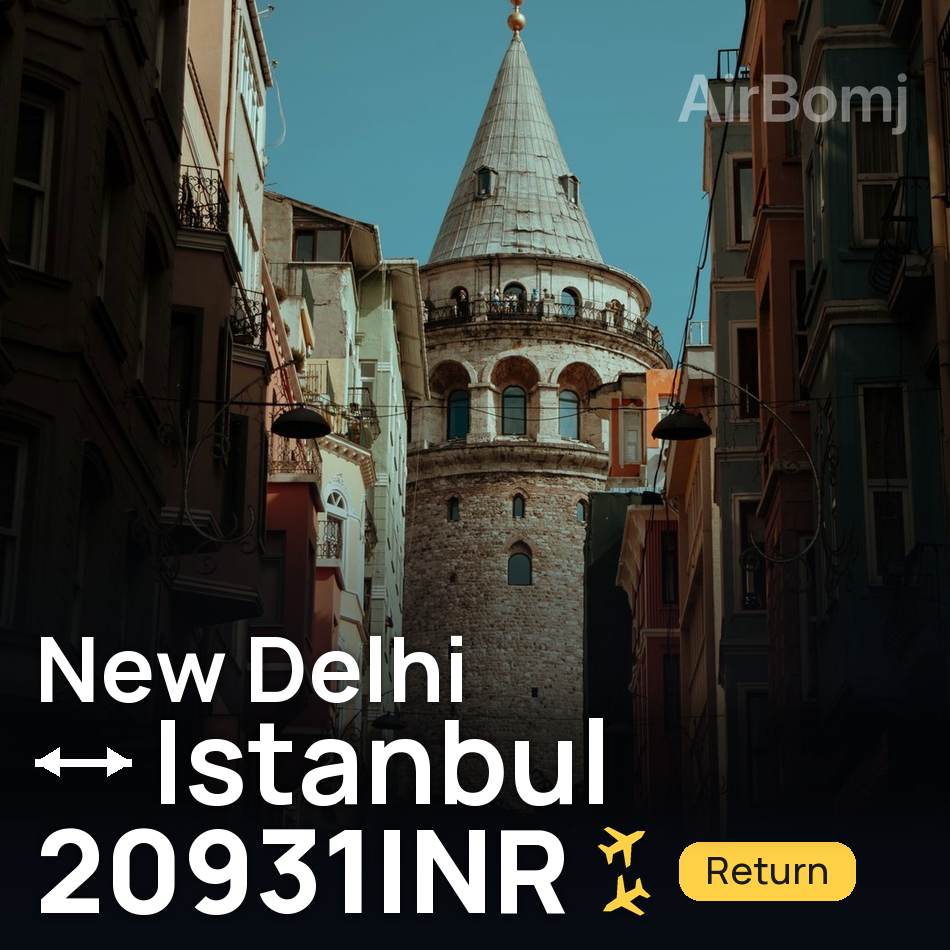 Flugticket: Neu-Delhi — Istanbul, 20931INR