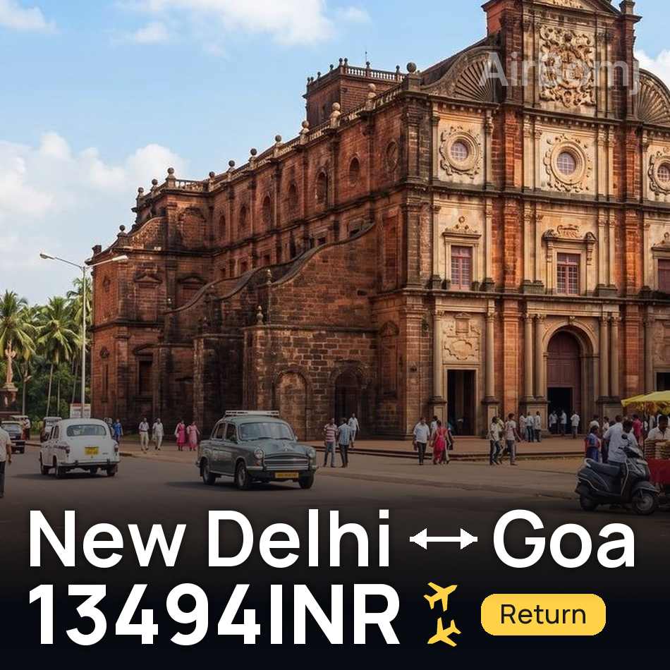 Bilet de avion: New Delhi — Goa, 13494INR
