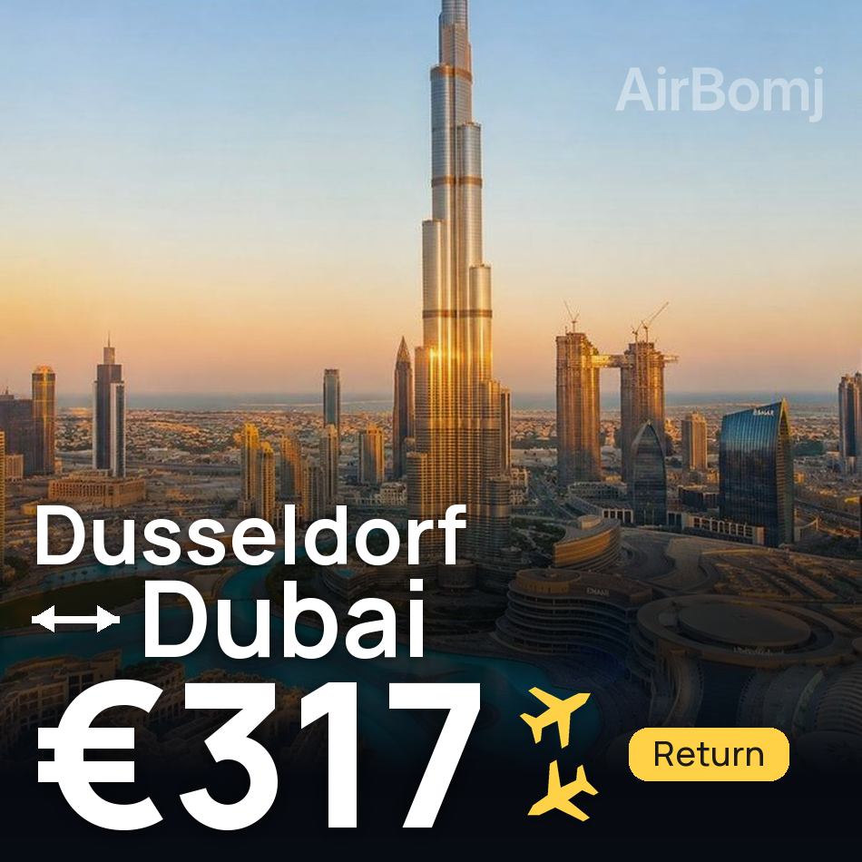 Flugticket: Düsseldorf — Dubai, €317
