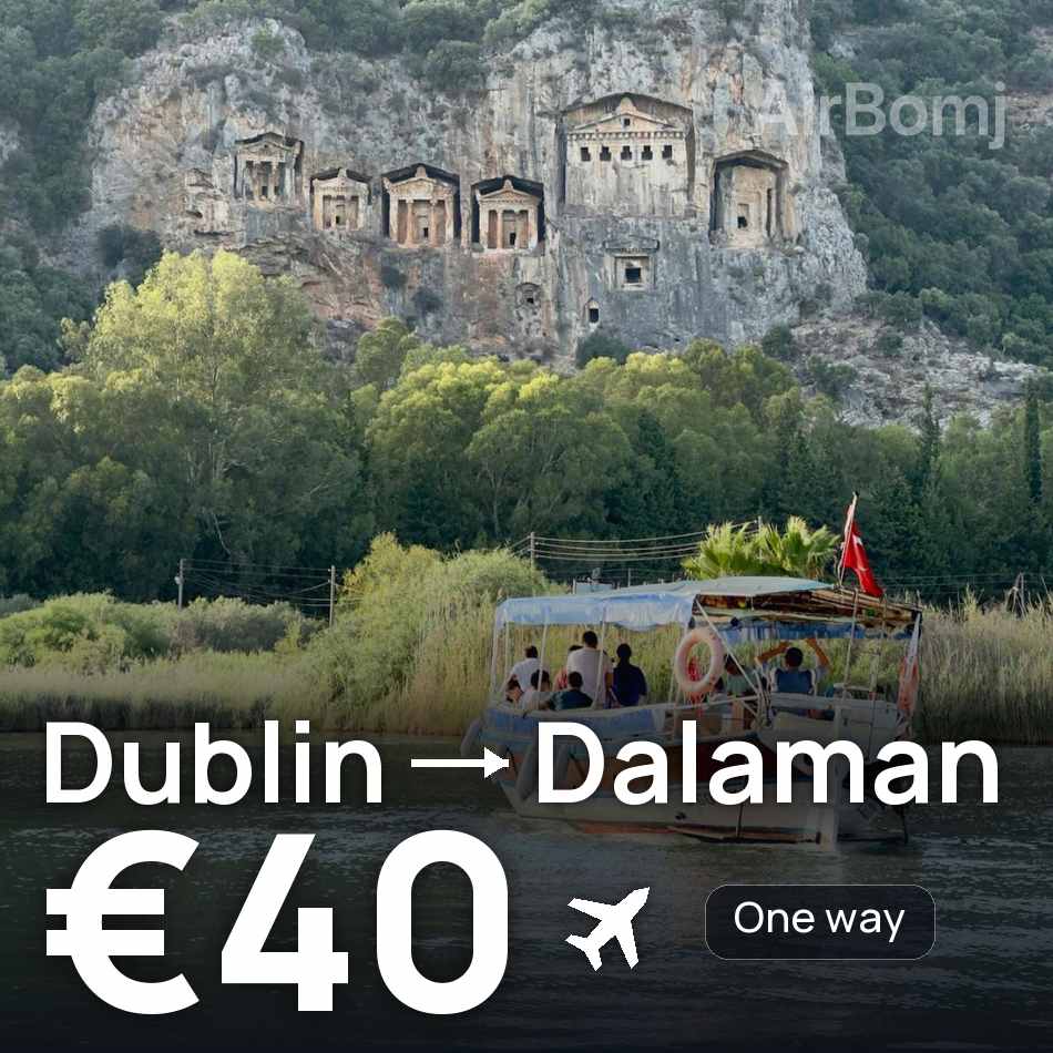 Flugticket: Dublin — Dalaman, €40