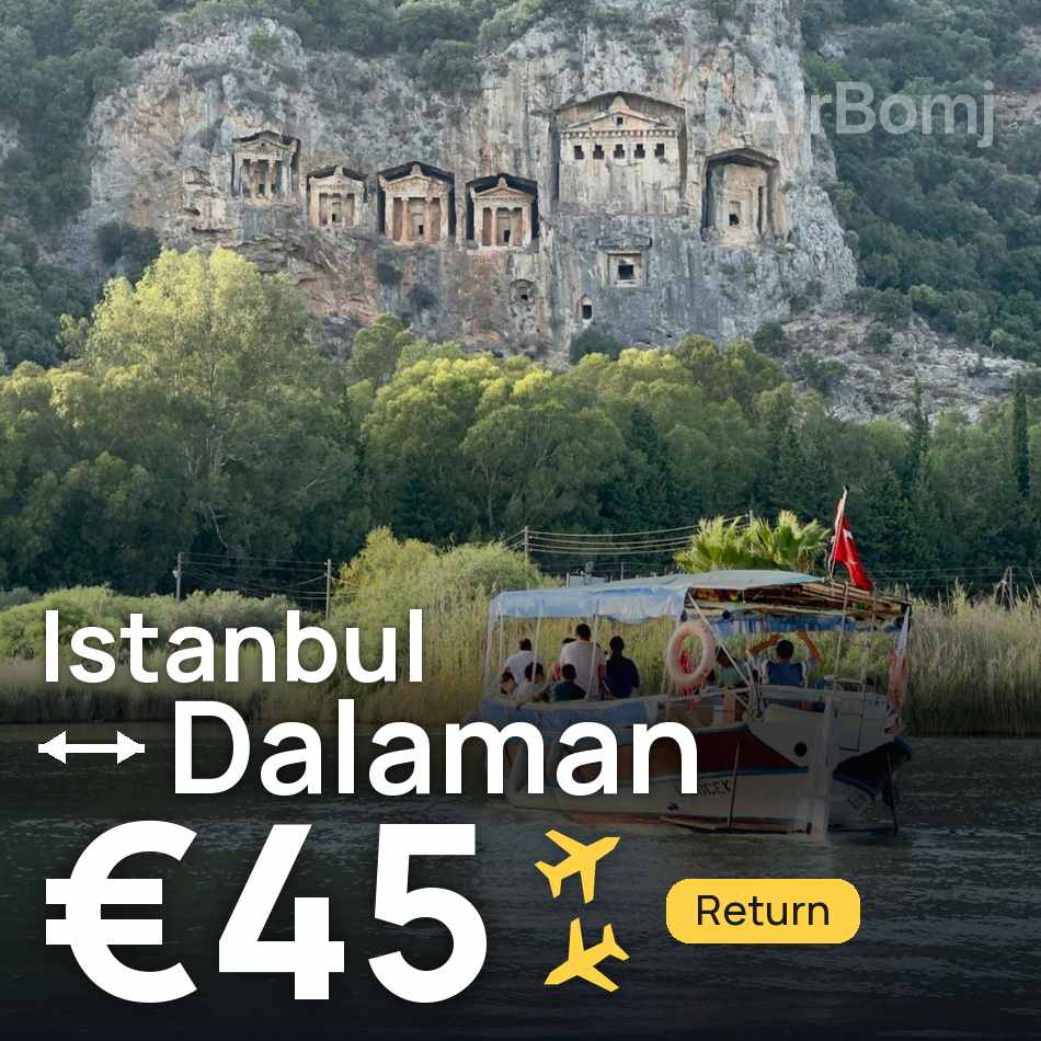 Flugticket: Istanbul — Dalaman, €45