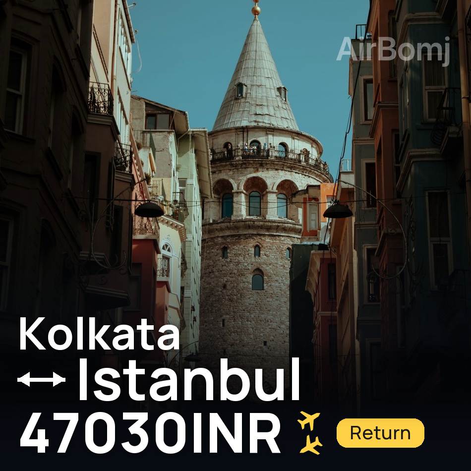 Biglietto aereo: Colcata — Istanbul, 47030INR