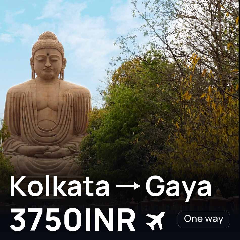 Biglietto aereo: Colcata — Gaya, 3750INR