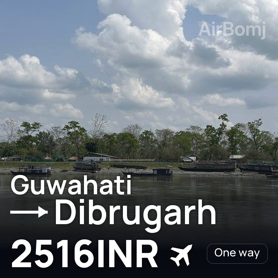 Biglietto aereo: Guwahati — Dibrugarh, 2516INR