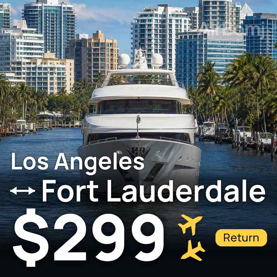 Biglietto aereo: Los Ángeles — Fort Lauderdale, $299