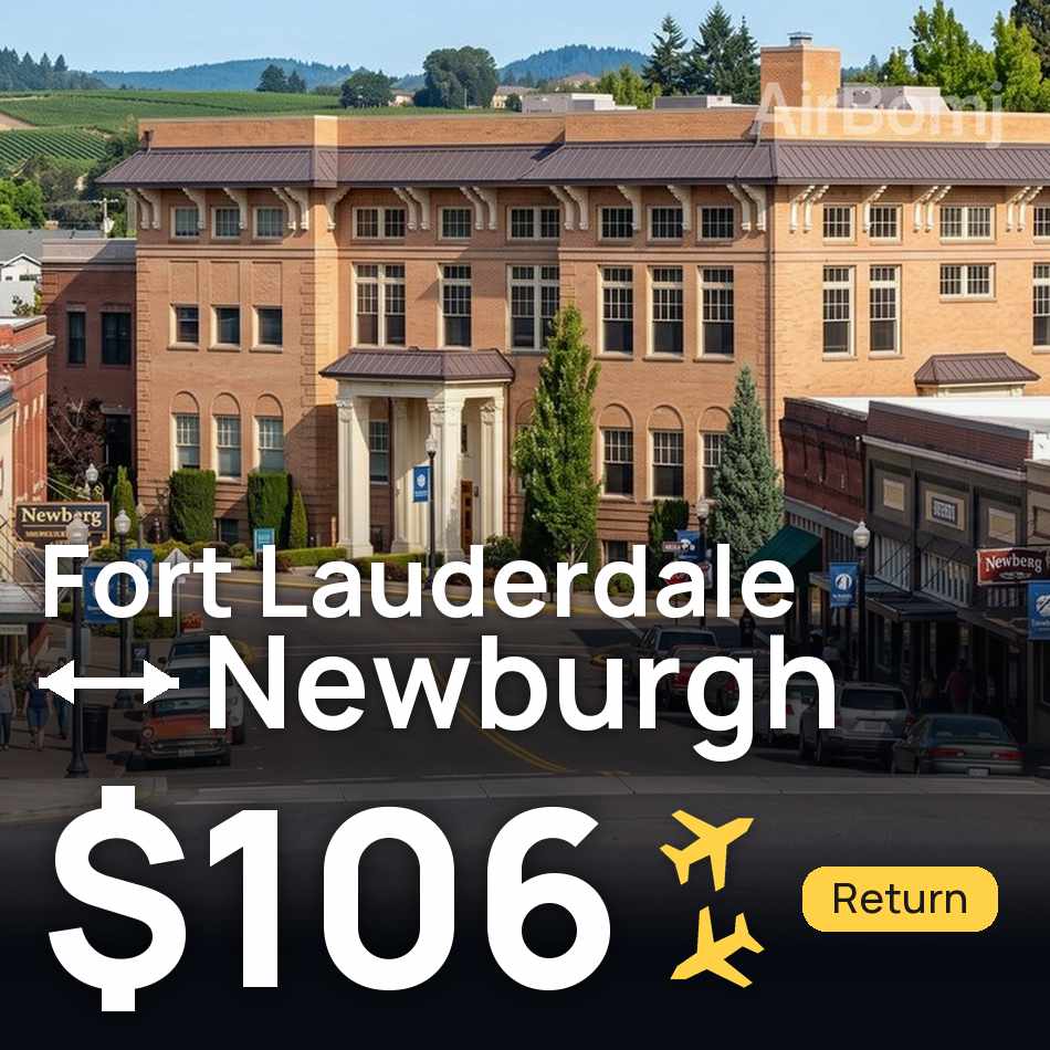 Biglietto aereo: Fort Lauderdale — Newburgh, $106