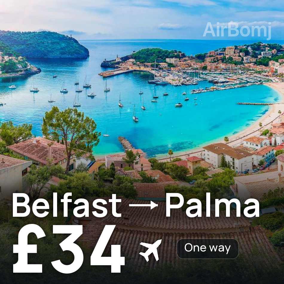Flugticket: Belfast — Palma de Mallorca, £34