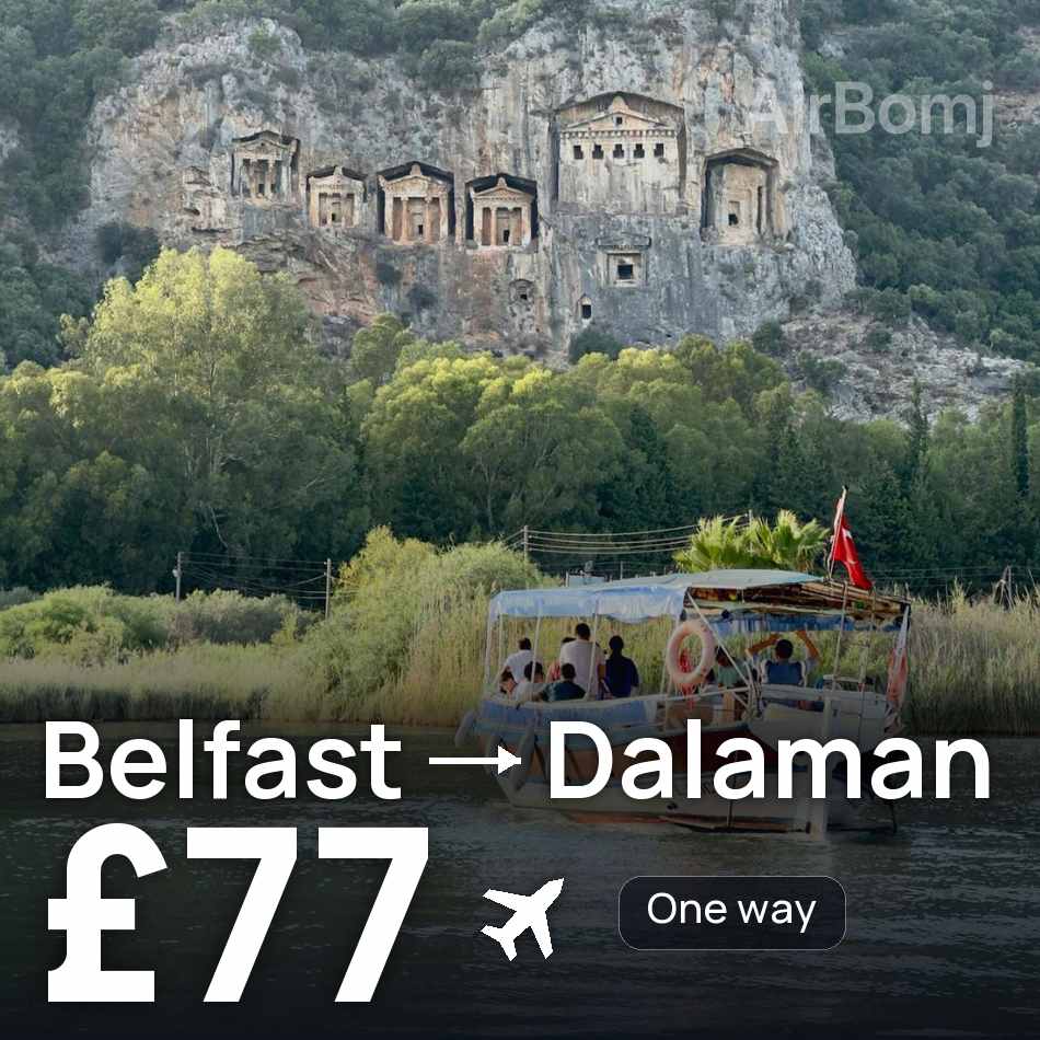 Flugticket: Belfast — Dalaman, £77
