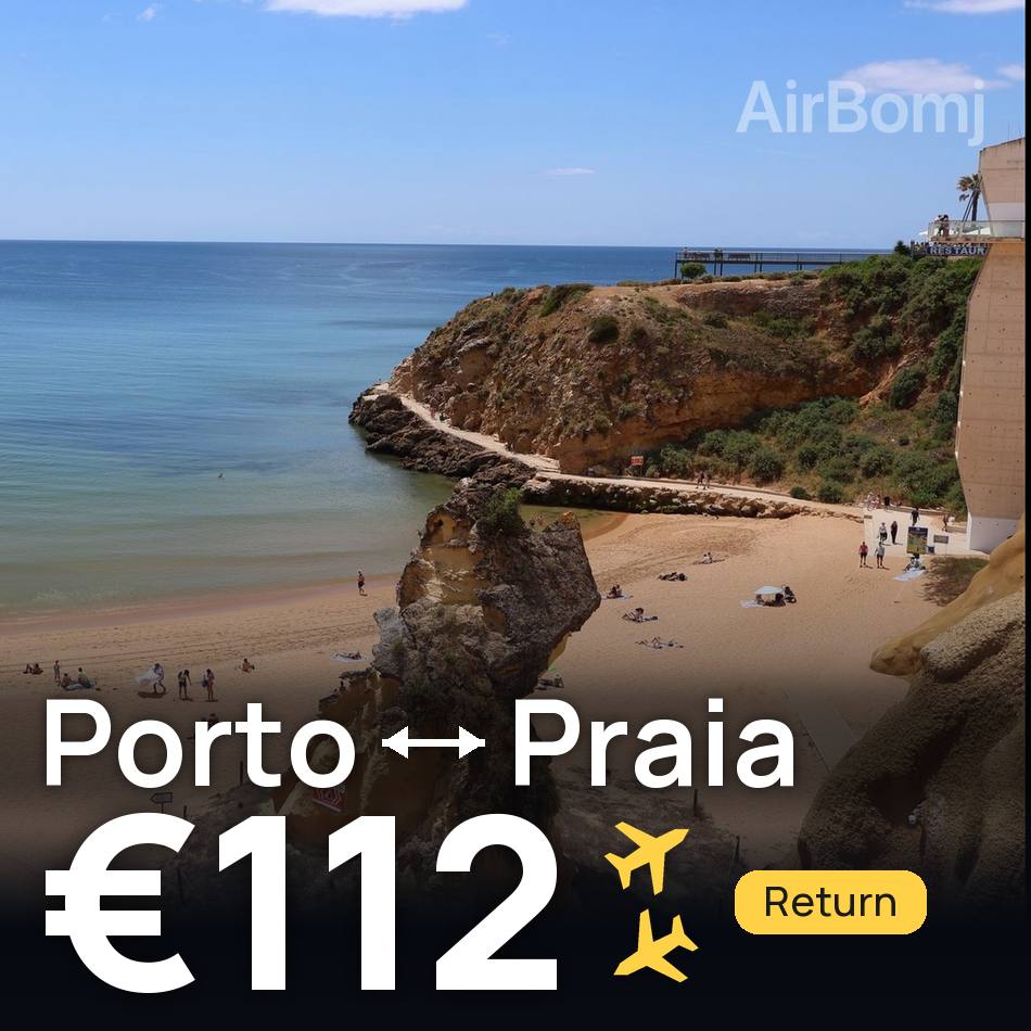 Bilet de avion: Porto — Praia, €112