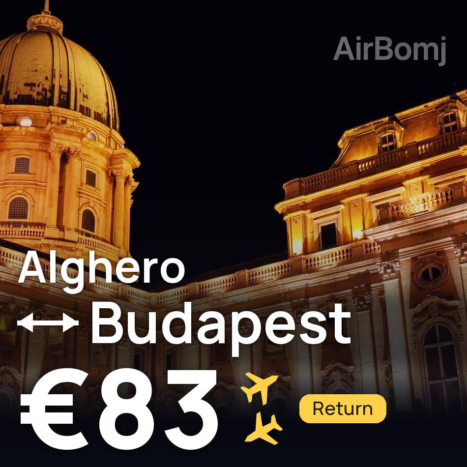 Flugticket: Alghero — Buda, €83