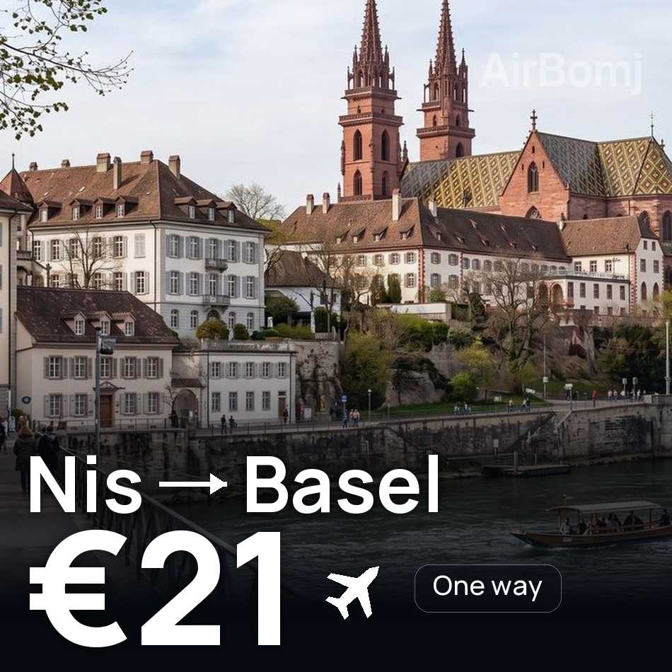 Flugticket: Niš — Basel/Mulhouse, €21