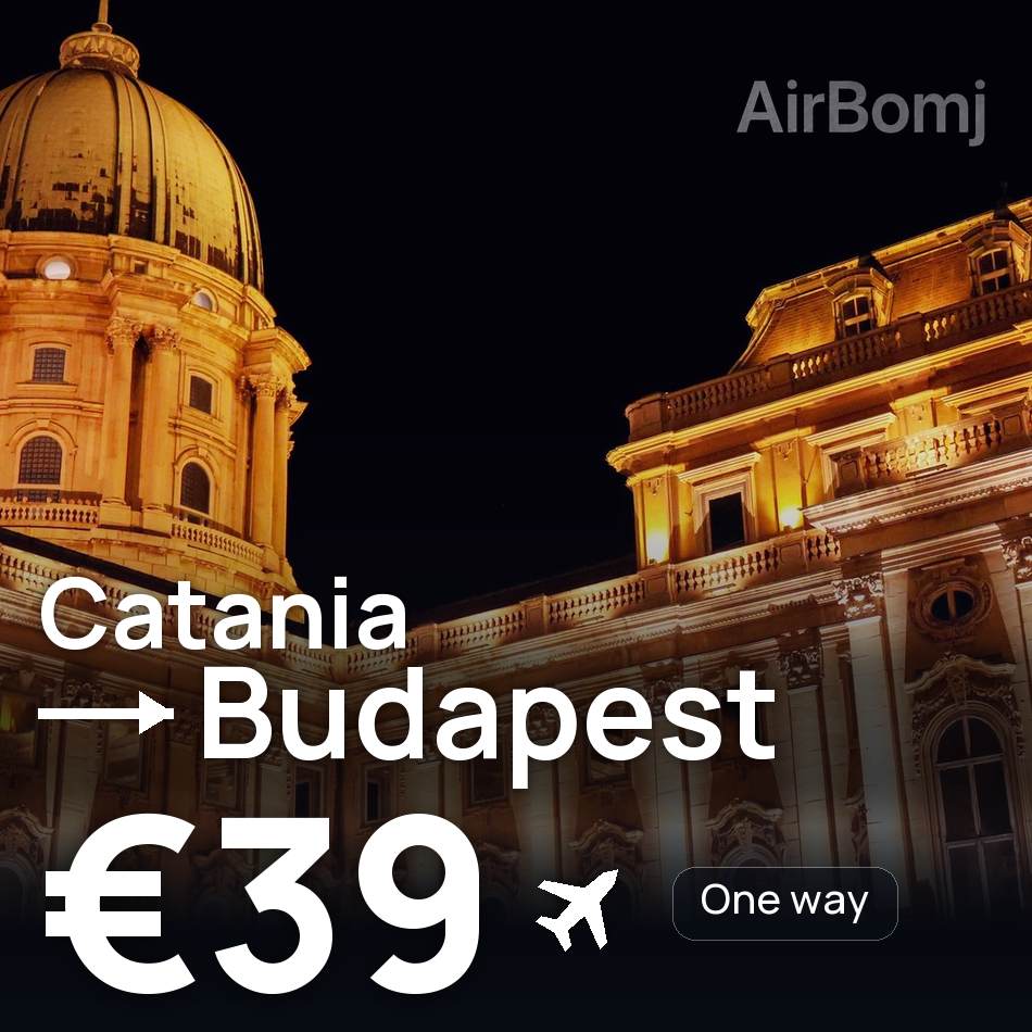 Flugticket: Catania — Buda, €39
