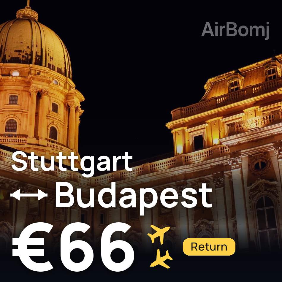 Flugticket: Stuttgart — Buda, €66