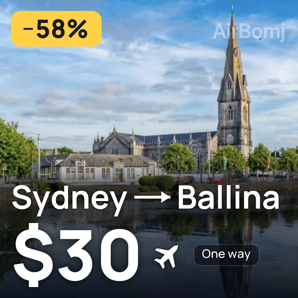 Billet d'avion : Sydney — Ballina, $30