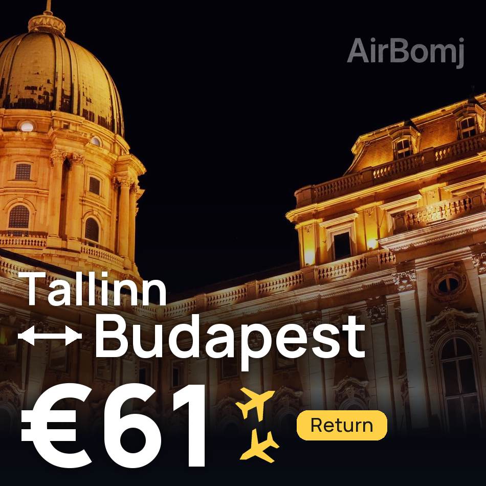 Flugticket: Tallinn — Buda, €61
