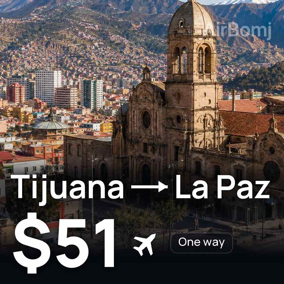 Bilet de avion: Tijuana — La Paz, $51