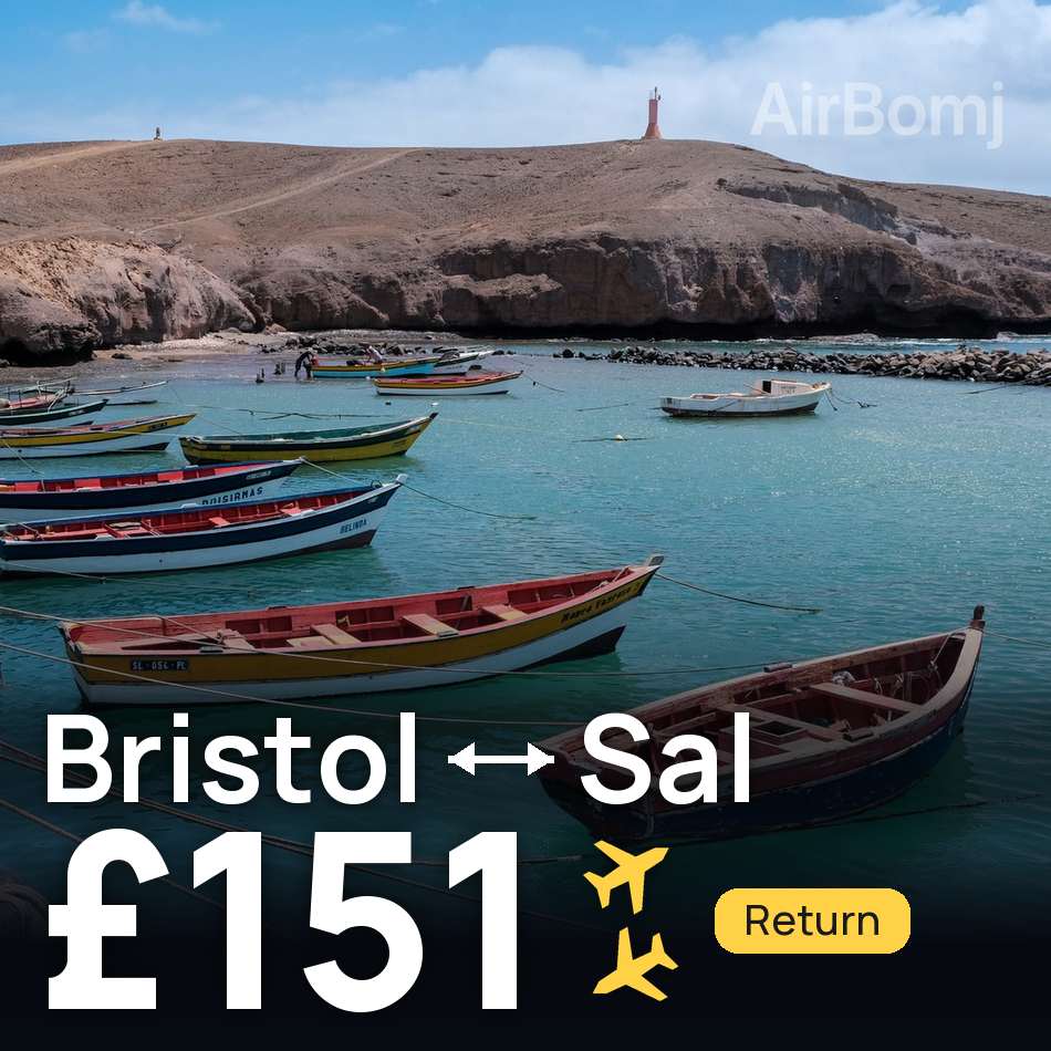 Bilet de avion: Bristol — Sal, £151
