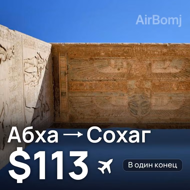 Абха → Сохаг — лучшая цена $113