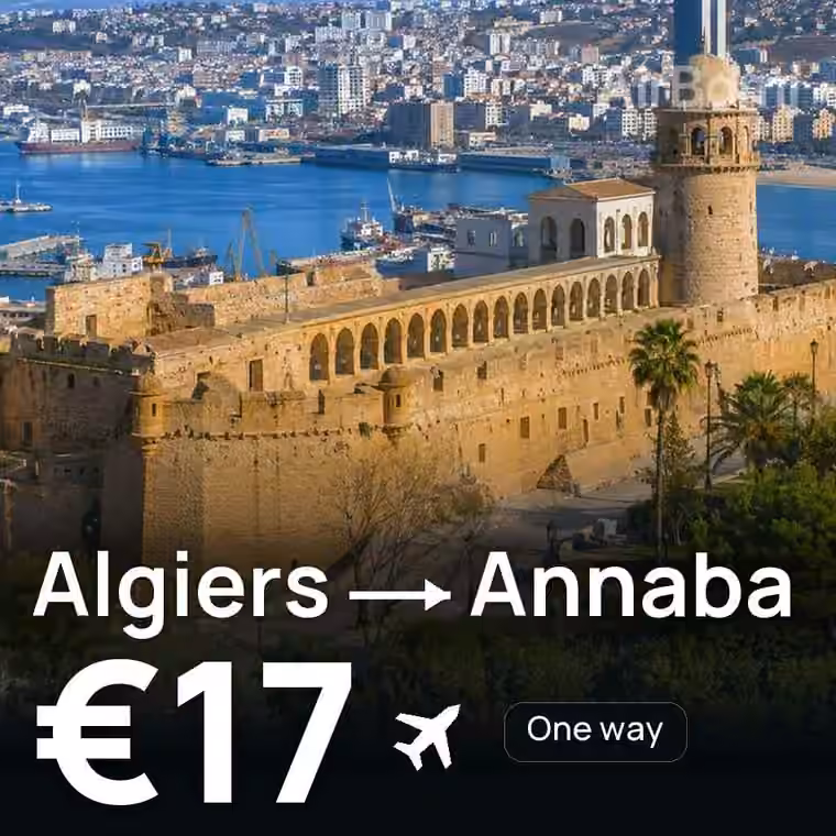 Algiers → Annaba for €17