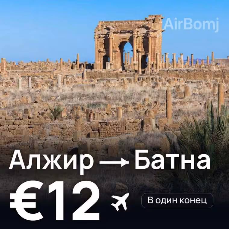 Алжир → Батна за €12