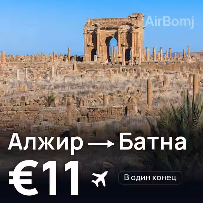Алжир → Батна за €11