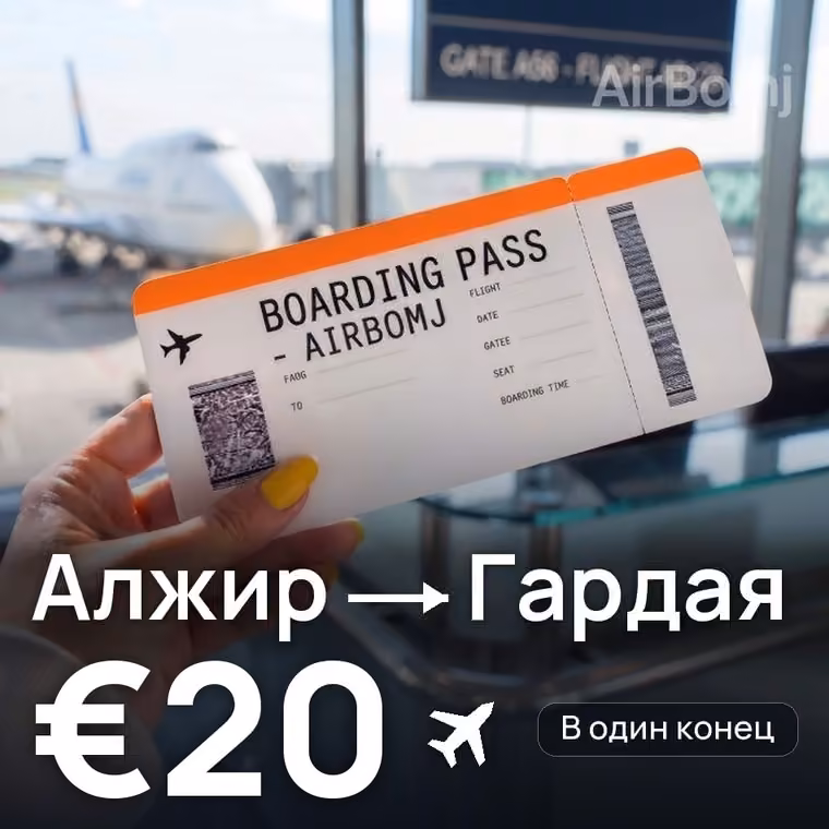 Алжир → Гардая за €20