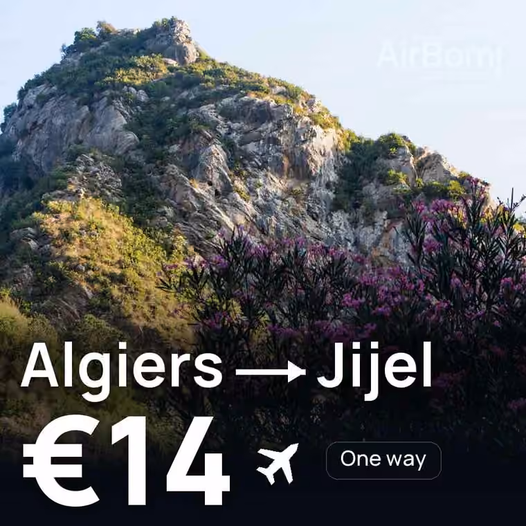 Algiers → Jijel for €14
