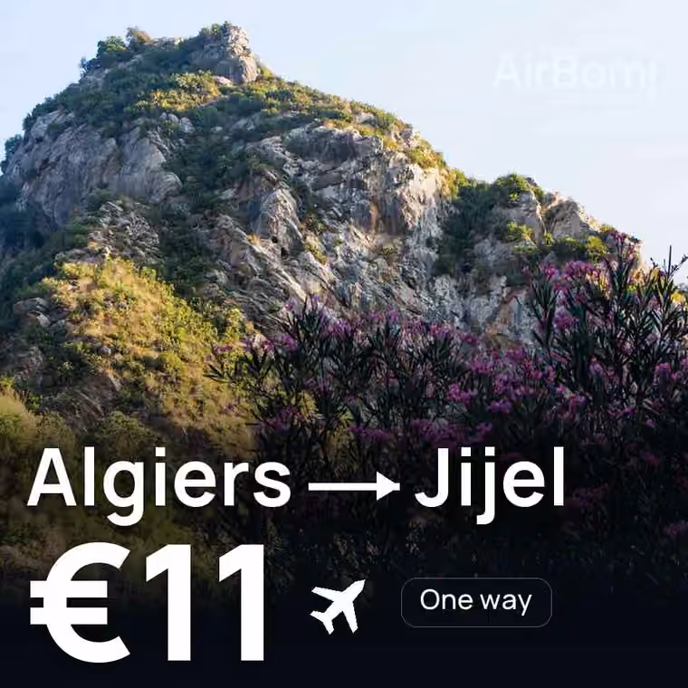 Algiers → Jijel for €12