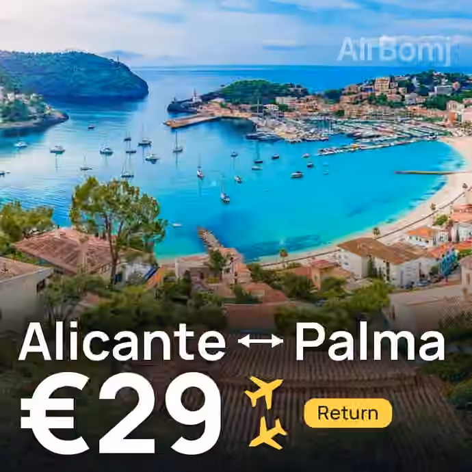 Alicante → Palma for €29