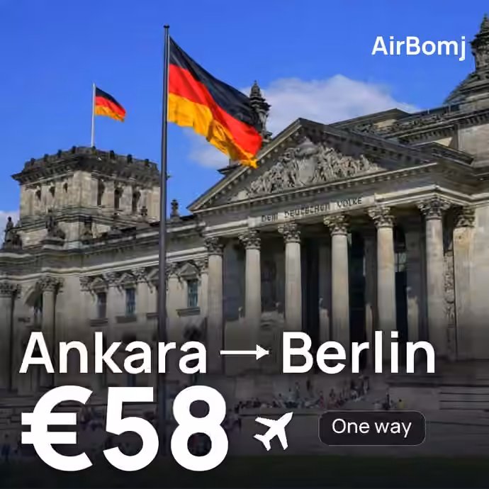 Ankara → Berlin for €58