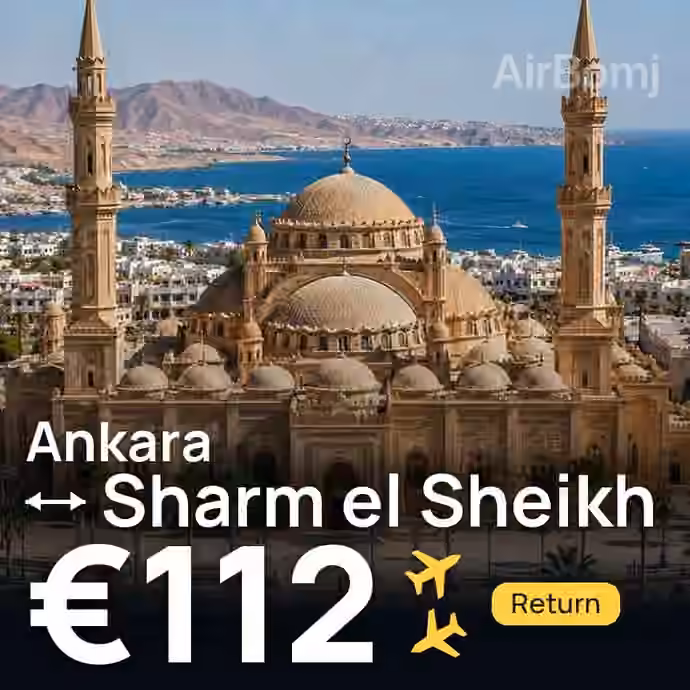 Ankara → Sharm el Sheikh for €112