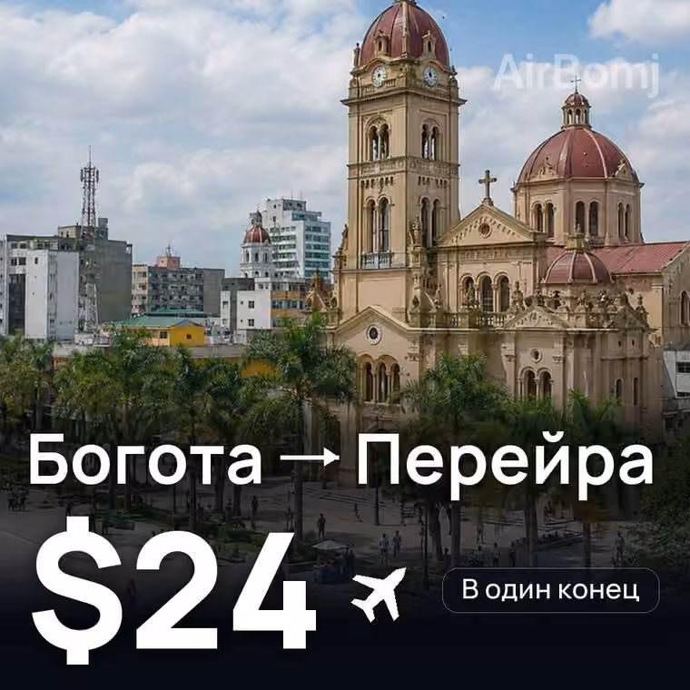 Богота → Перейра за $28
