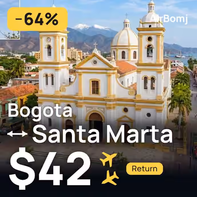 Bogota → Santa Marta for $42