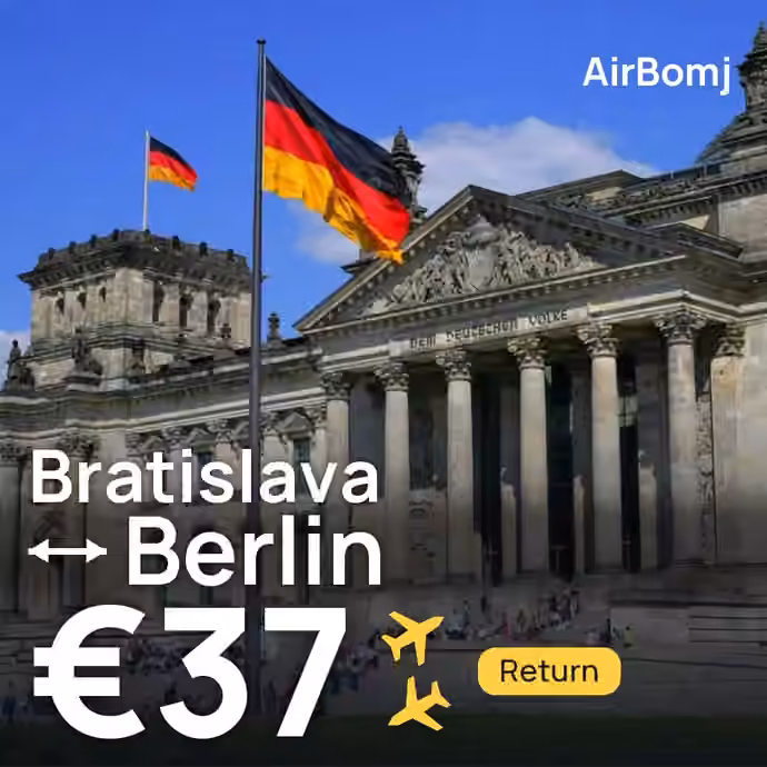 Bratislava → Berlin for €37