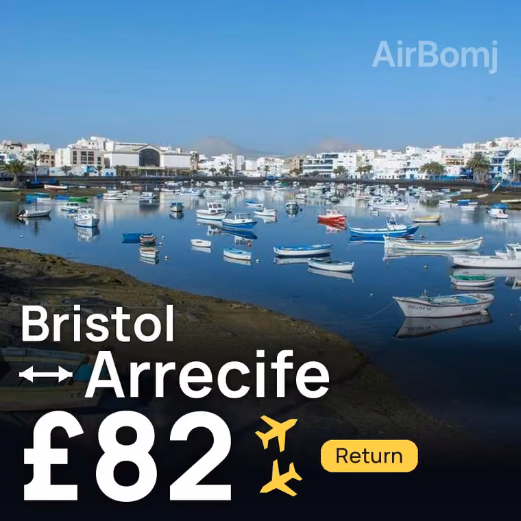 Bristol → Arrecife for £82