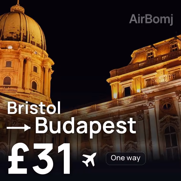 Bristol → Budapest for £31