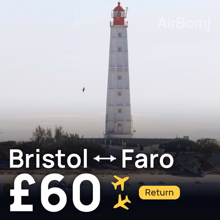 Bristol → Faro for £64