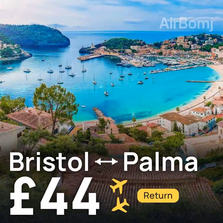 Bristol → Palma for £44