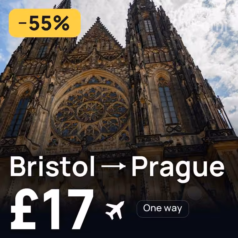 Bristol → Prague for £17