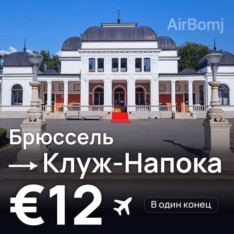 Брюссель → Клуж-Напока за €17
