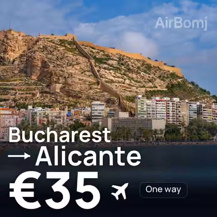 Bucharest → Alicante for €35