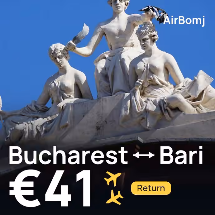 Bucharest → Bari for €41