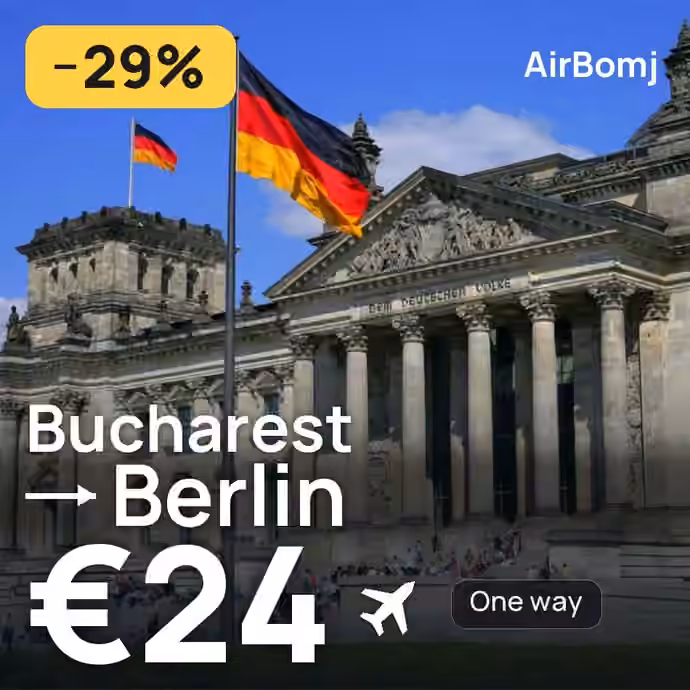 Bucharest → Berlin for €24