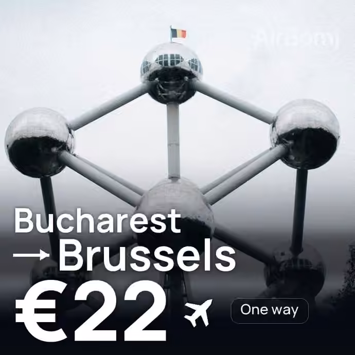 Bucharest → Brussels for €22