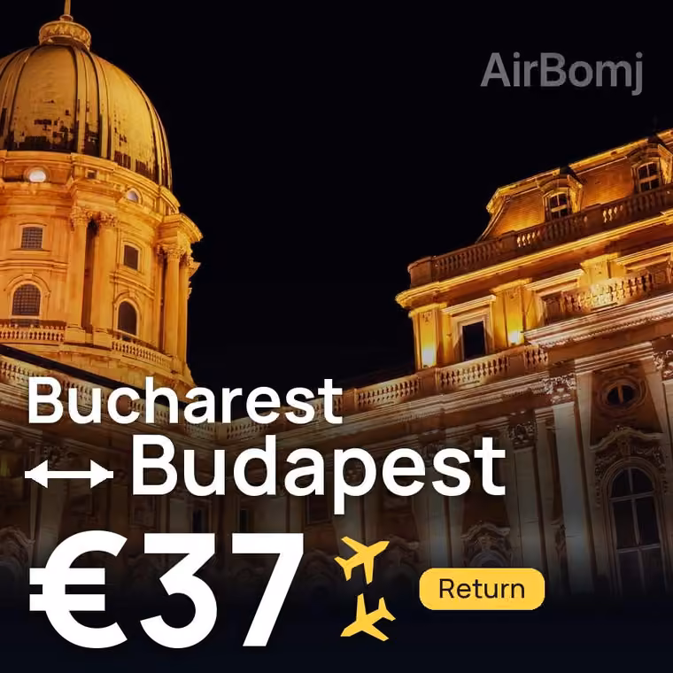 Bucharest → Budapest for €37