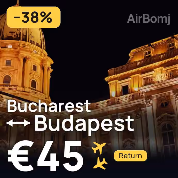 Bucharest → Budapest for €45